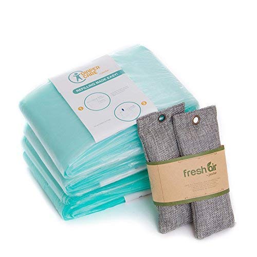 4 Pack Refills Compatible with Plus Diaper Pails