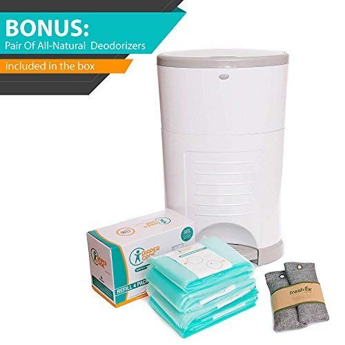 4 Pack Refills Compatible with Plus Diaper Pails