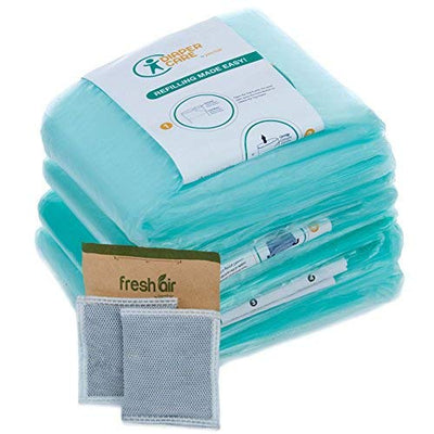 4 Pack Refills For Dékor Classic Diaper Pails